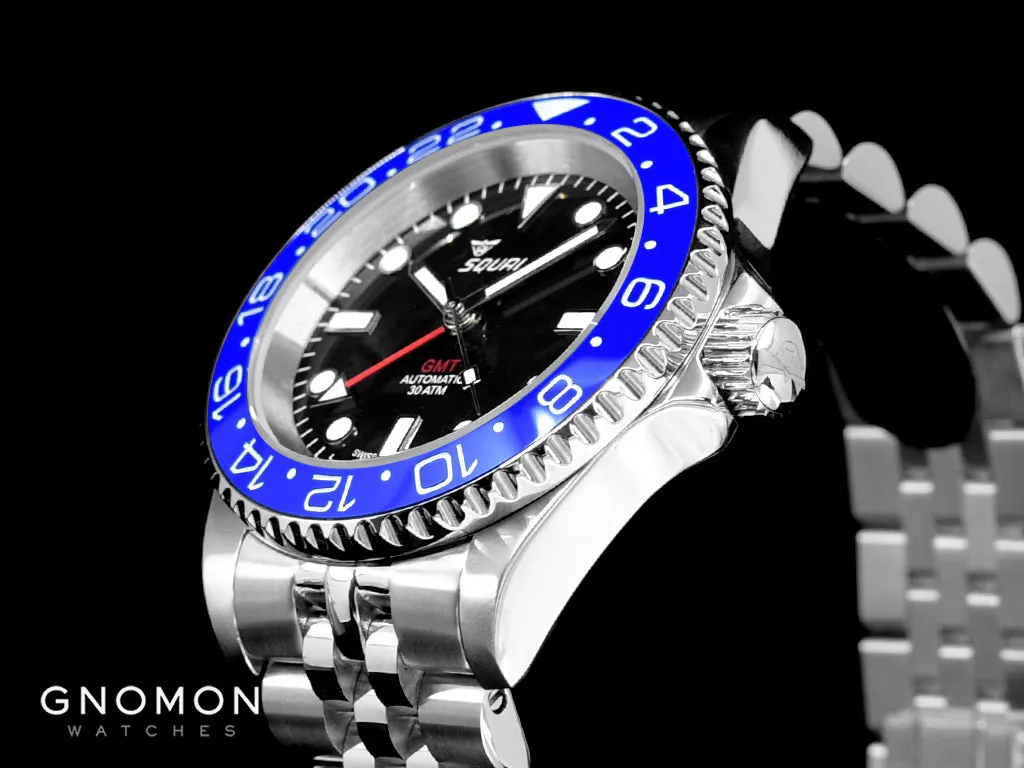 30 ATMOS Blue Heron GMT Ceramica - 40mm - Jubilee