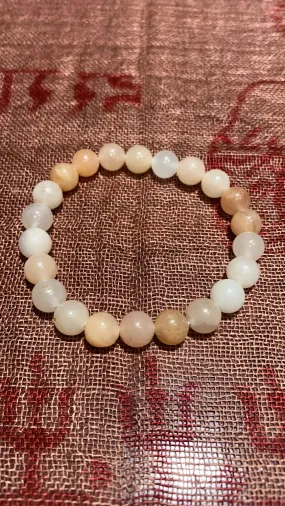 8MM Pink Aventurine Bead Bracelet