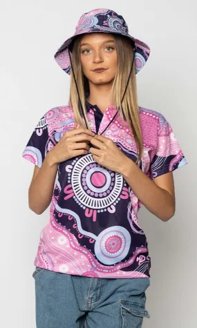 Aboriginal Art Bucket Hat A Woman's Connection