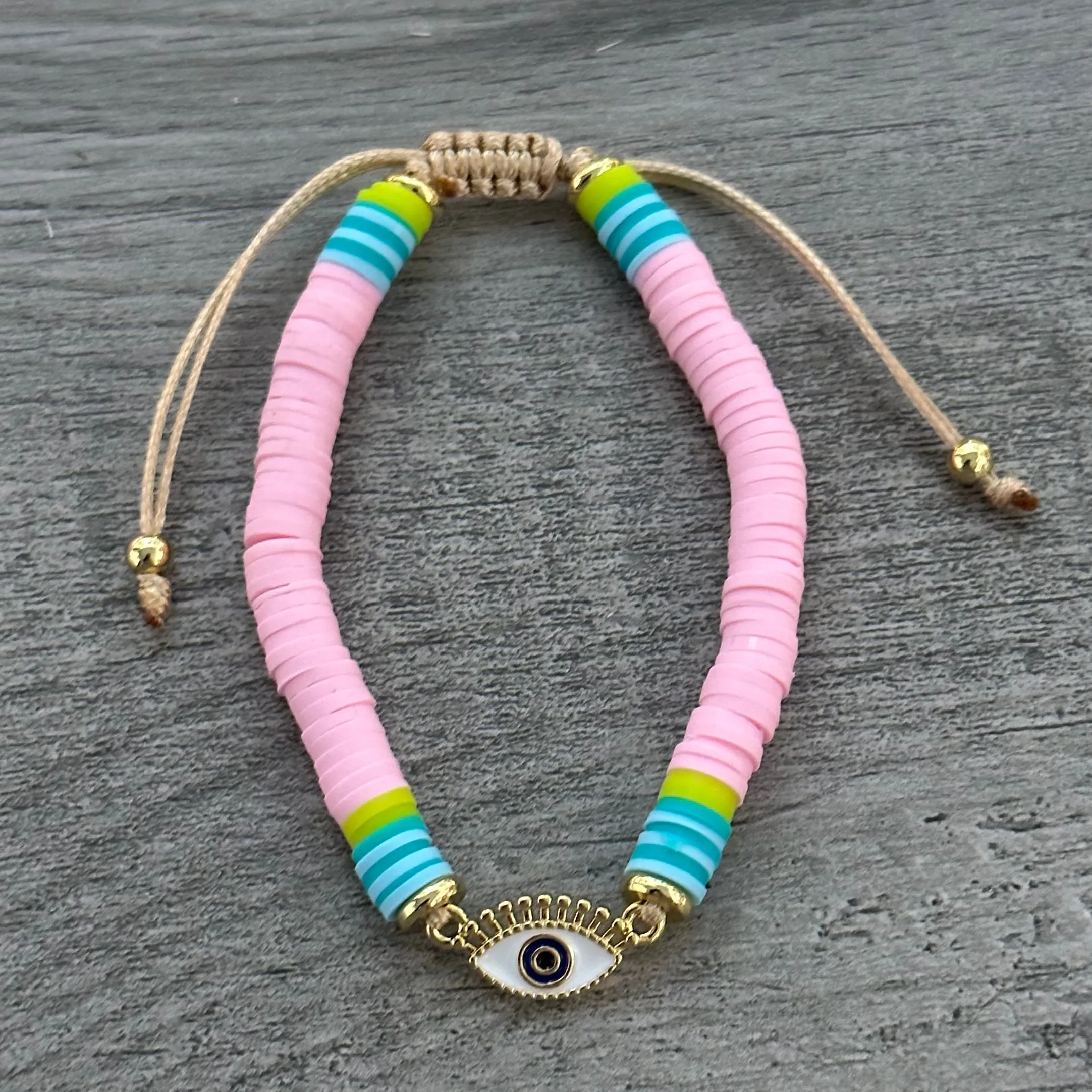 Adjustable Evil Eye Bracelet 019