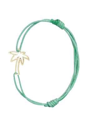 Aliita Palm Tree Cord Bracelet