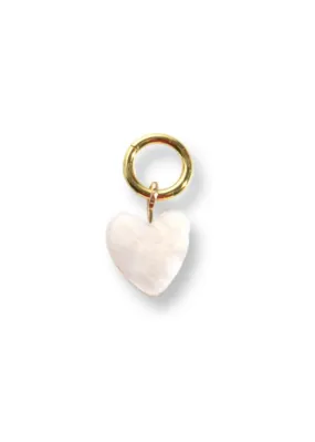 Allison Avery Pearl Heart Charm