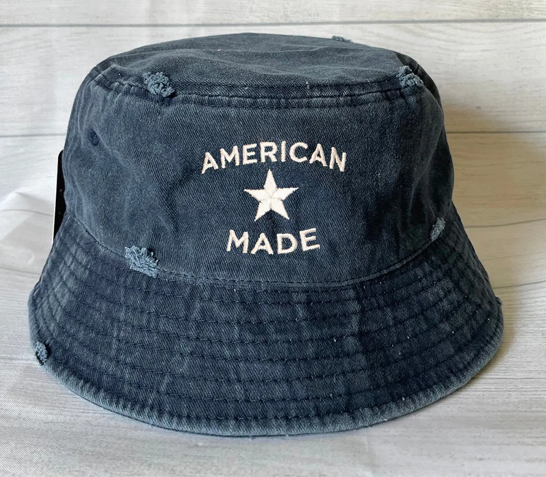 American Made hat /Personalized hat /Bucket