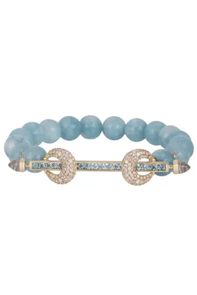 Aquamarine Chakra Bracelet