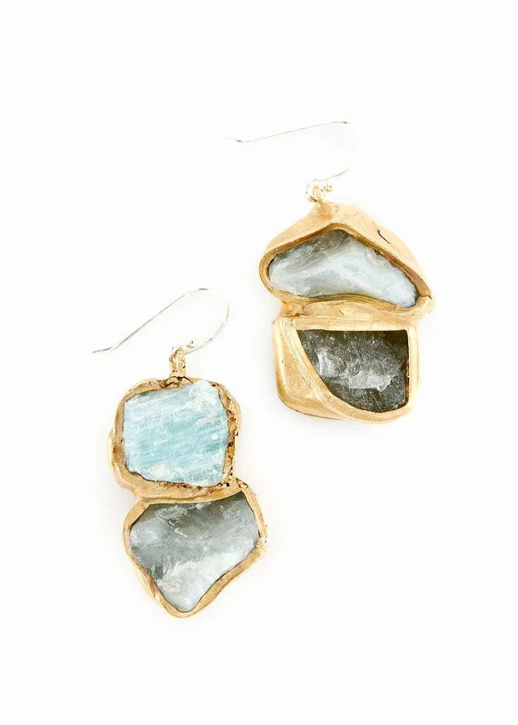 Aquamarine Drop Earrings