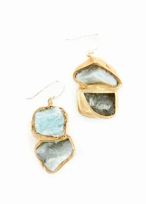 Aquamarine Drop Earrings