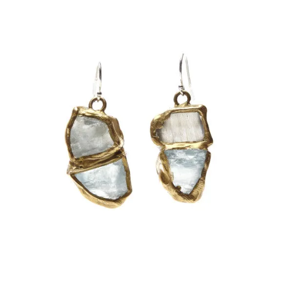 Aquamarine Drop Earrings