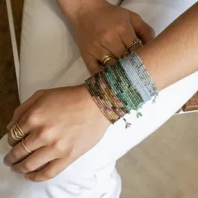 Aquamarine Wrap Bracelet