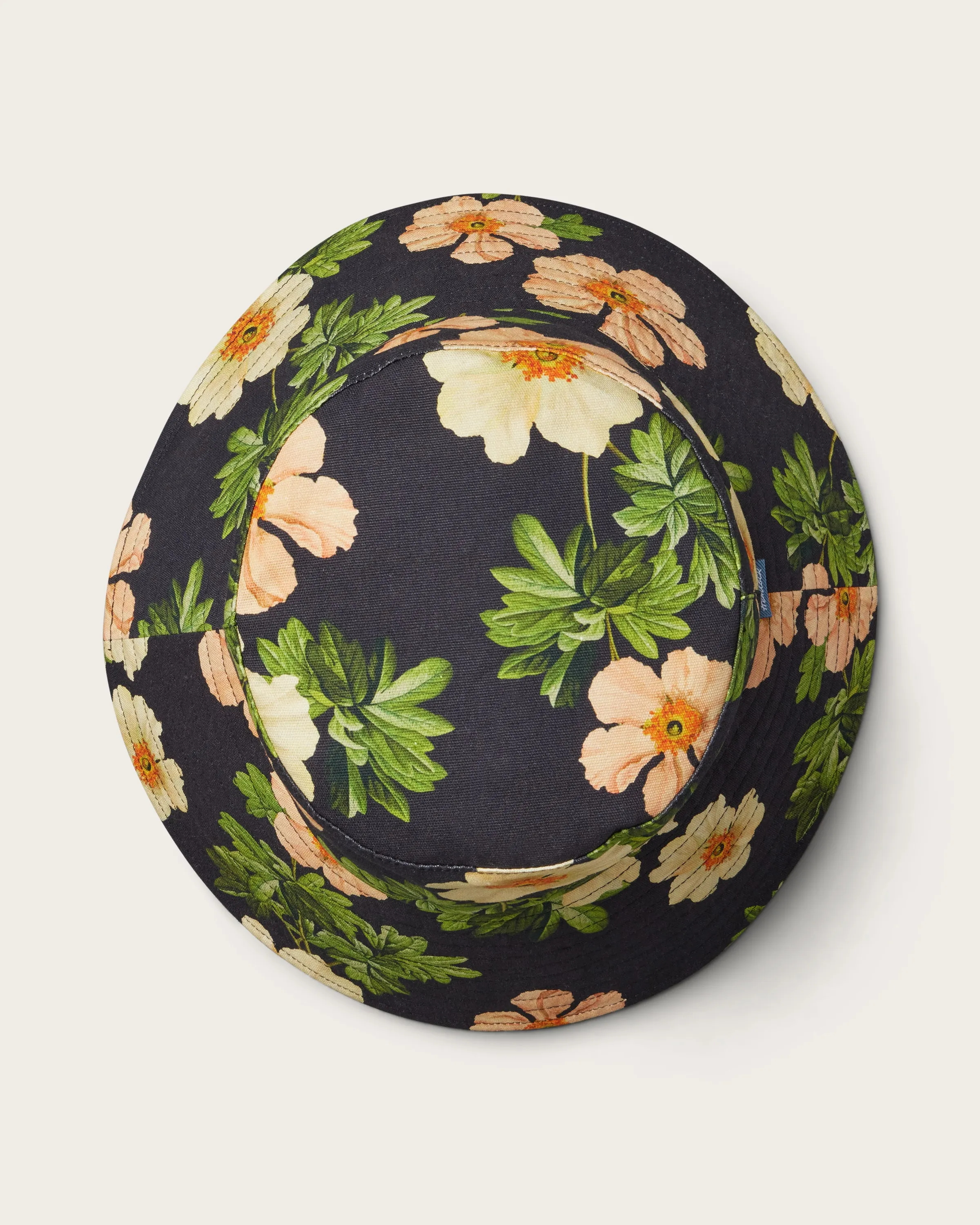 Bali Wide Brim Bucket in Floral