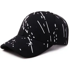 Baseball Cap Spring Summer Sunhat Graffiti Men Women Unisex-Teens Cotton Snapback Caps Hip Hop Fishing Hat Ponytail Visor