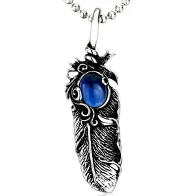 Beautiful  Feather Pendant/Necklace