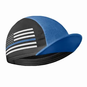 Blue Line Cycling Cap