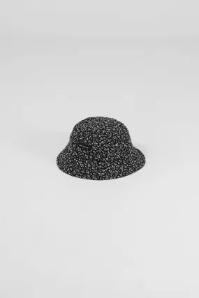 Bucket Hat - Black Floral