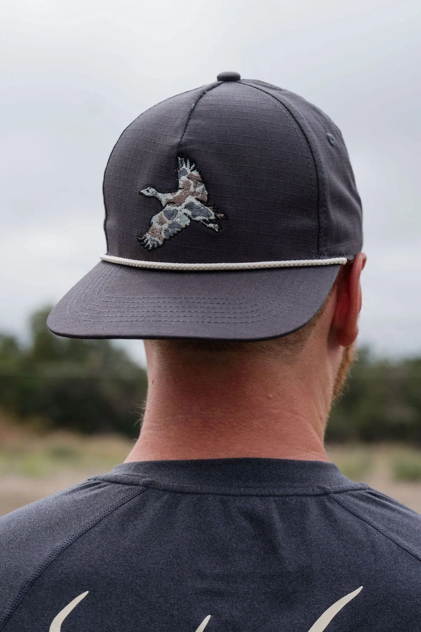 Cap - Flying Camo Duck - Charcoal