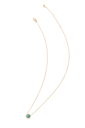 Christina Greene 14K Gold & Diamond Pendant Necklace