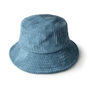 Corduroy Bucket Hat - Azure