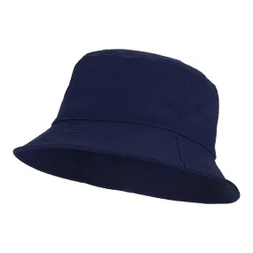 Cotton Bucket Hat, Unisex Cap (Blue)