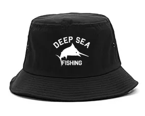 Deep Sea Fishing Mens Bucket Hat