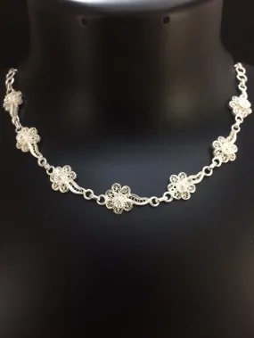 Delicate Silver Choker