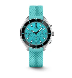 DOXA Sub 200 C-Graph Aquamarine Rubber - 798.10.241.10