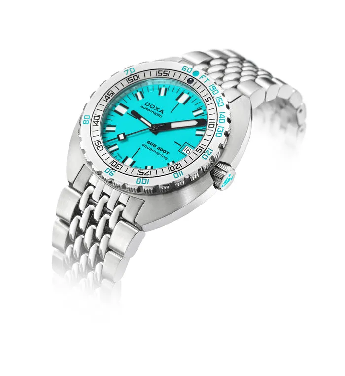 DOXA Sub 300T Aquamarine Stainless Steel - 840.10.241.10