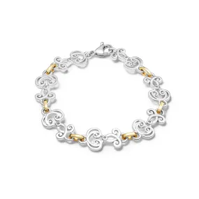 Ecurie Bracelet Yellow Gold & Silver