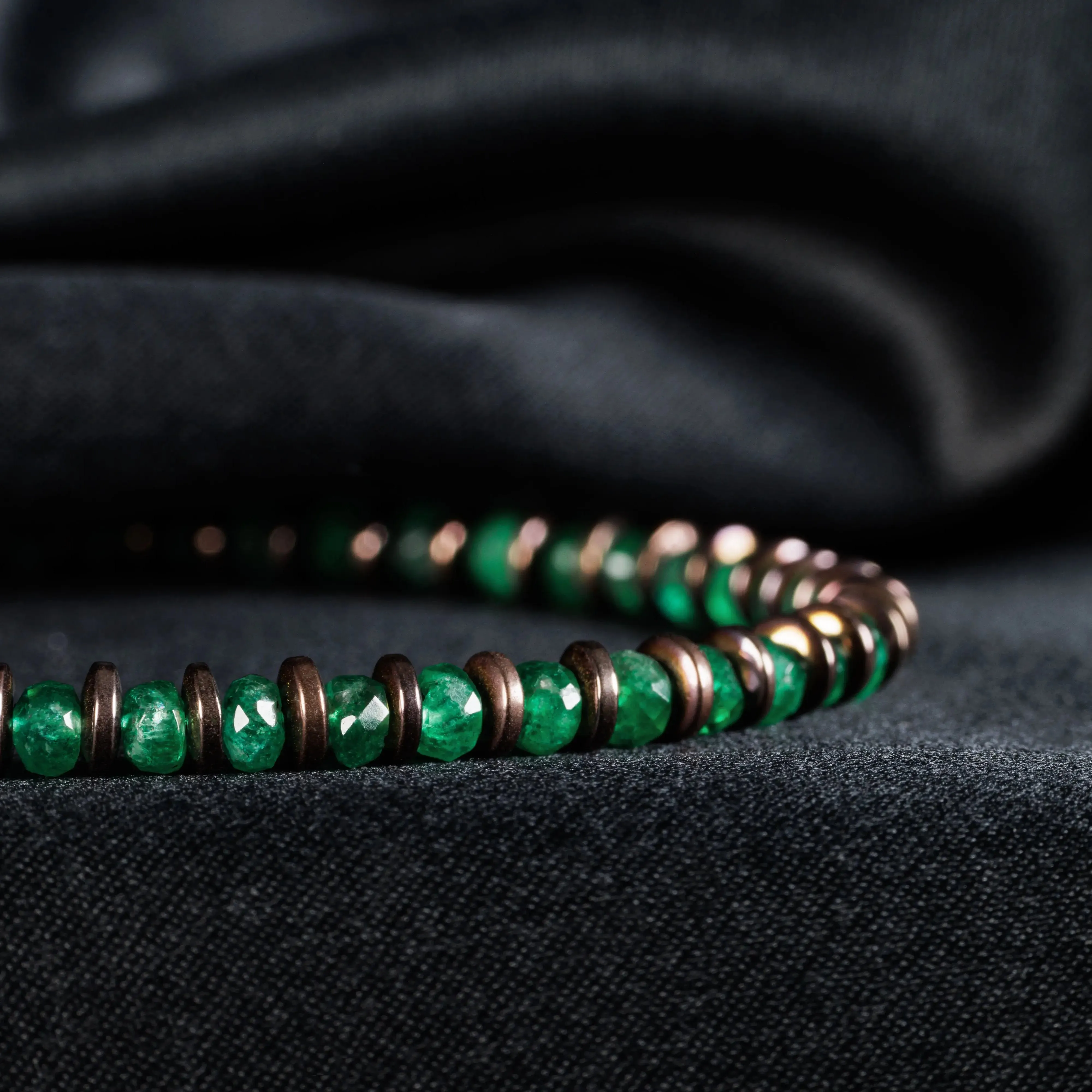 Emerald Bracelet VII (3-3.5mm)