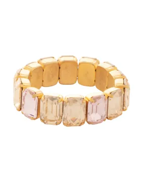 Emerald Cut Stretch Bracelet - 4BFF70MGGGO