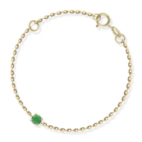 Emerald Diamond Bracelet