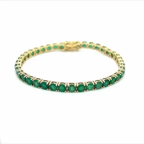 Emerald Tennis Bracelet