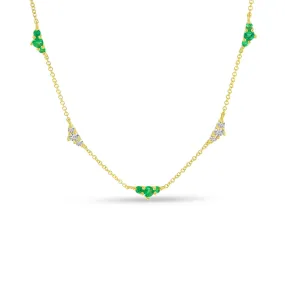 Emma Emerald Necklace by Snaffle Bit Bracelet Company