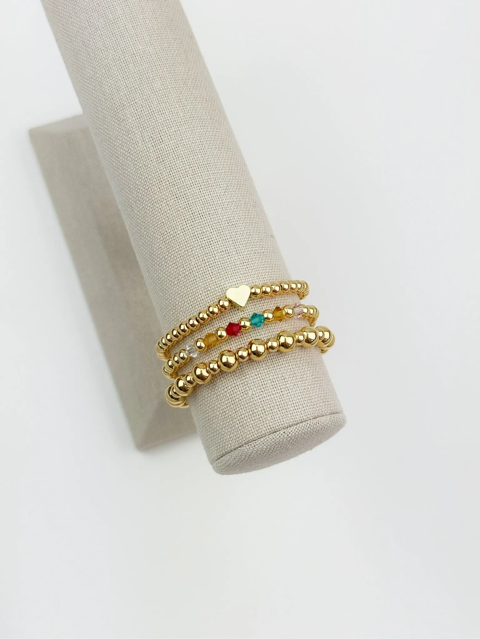 Family Birthstone Beaded Bracelet