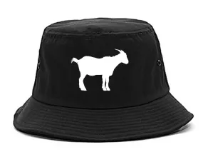 Goat Animal Chest Mens Bucket Hat