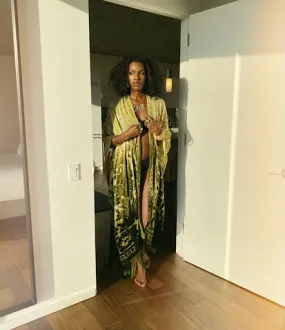 Green Goddess Kimono