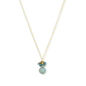 Hollie Necklace Turquoise