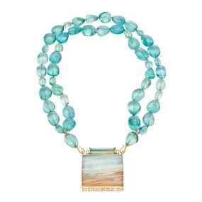 Landscape: Ocean, Sandbar Necklace