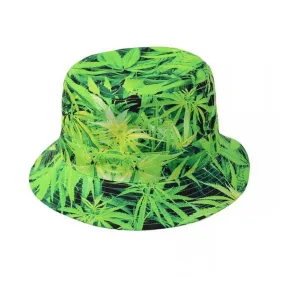 Marijuana Bucket Hat