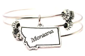 Montana Triple Style Expandable Bangle Bracelet