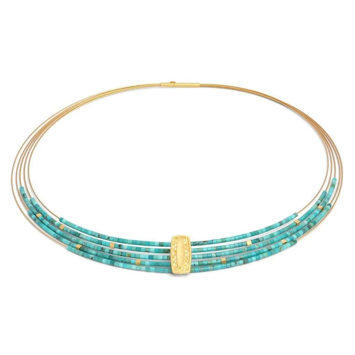 Movena Turquoise Necklace - 84922256