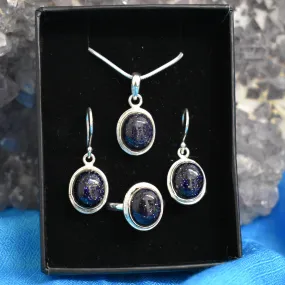 Nightstone Set (925) Sterling Silver