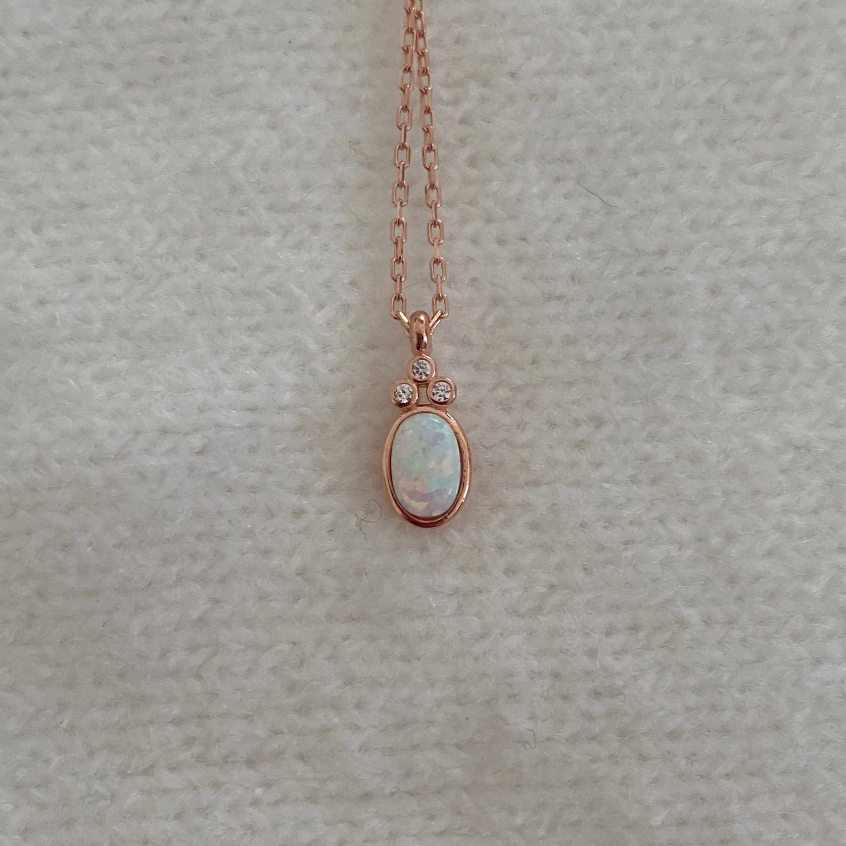 Opal necklaces