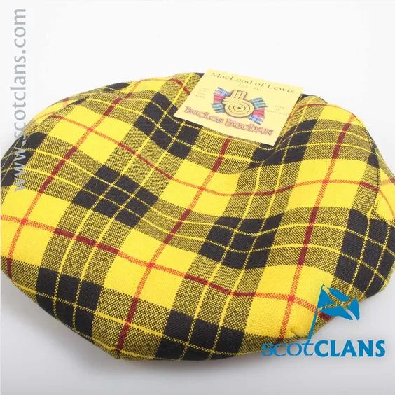 Pure Wool Golf Cap in MacLeod of Lewis Tartan