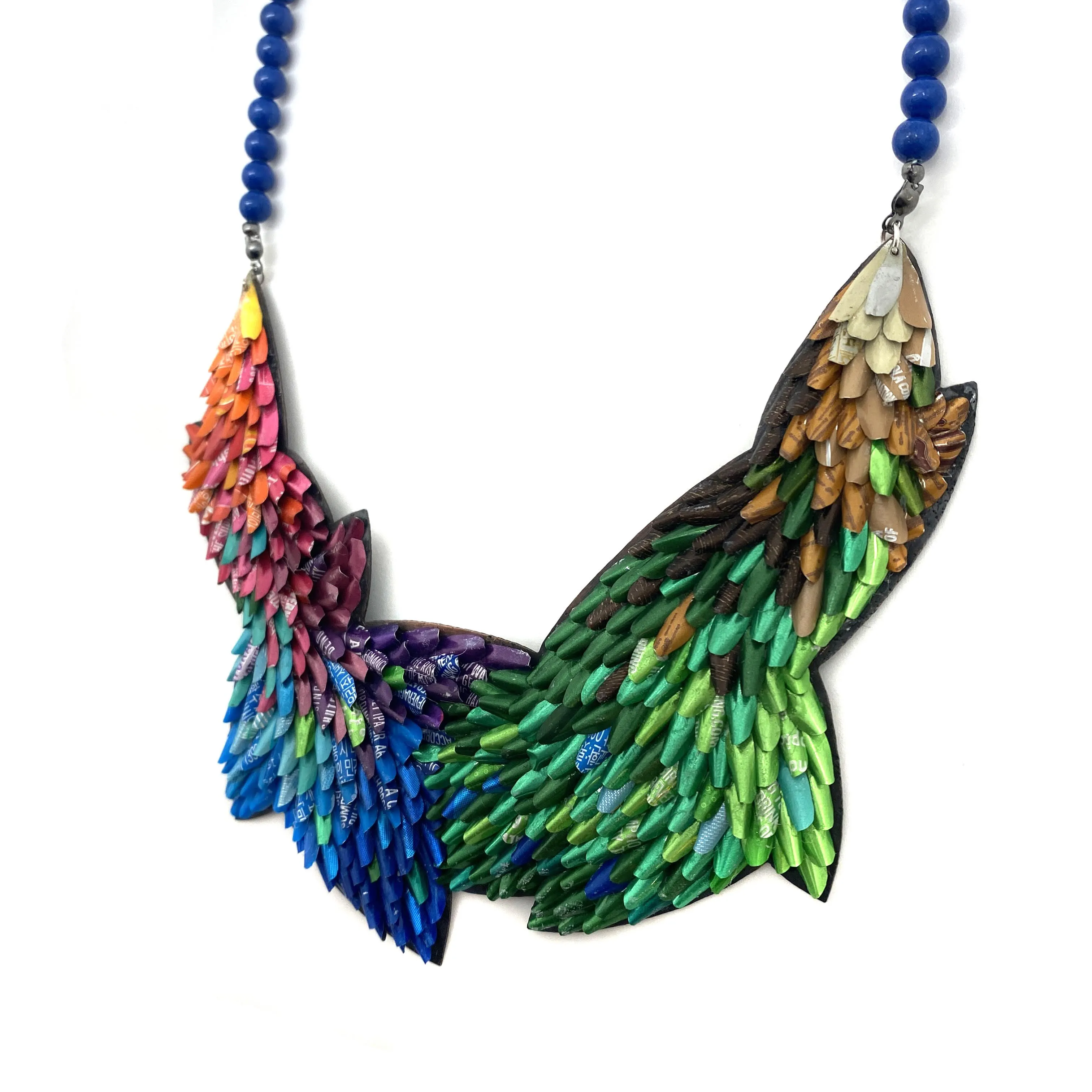 Rainbow Petals Layered Necklace