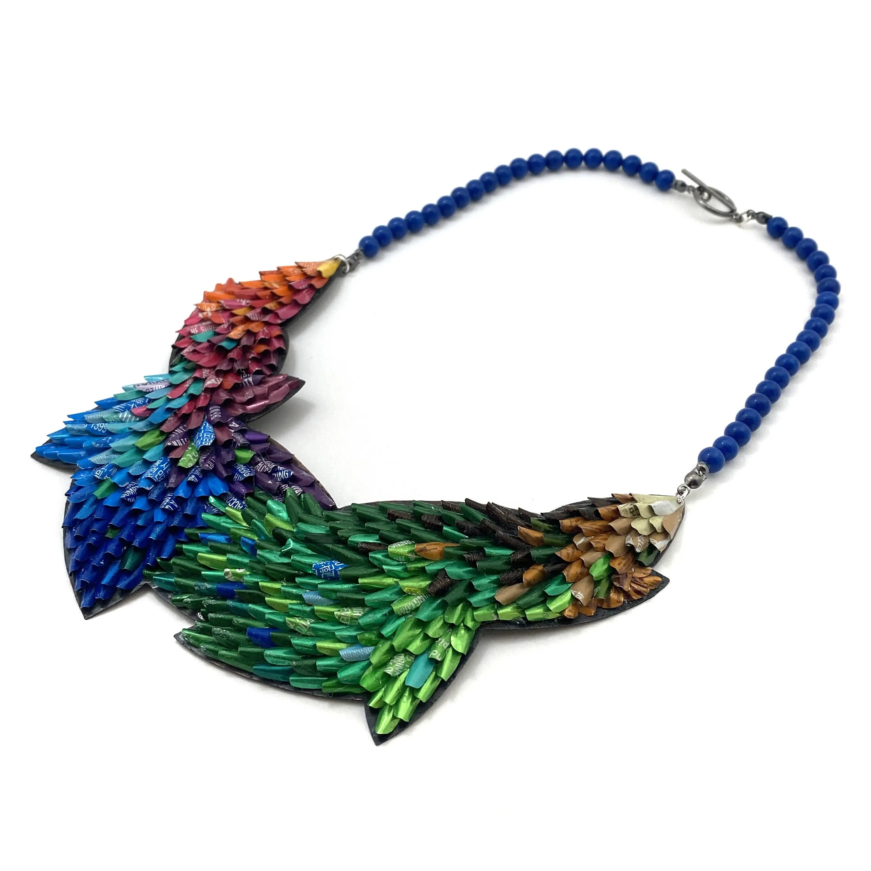 Rainbow Petals Layered Necklace