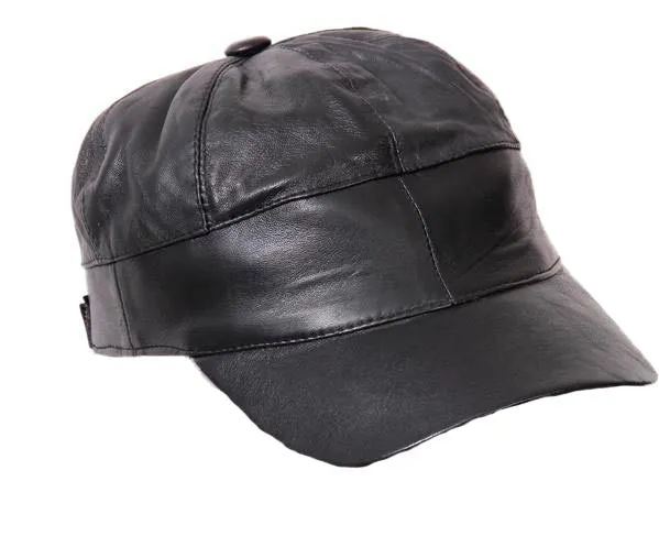 RL Leather Stripe Cap