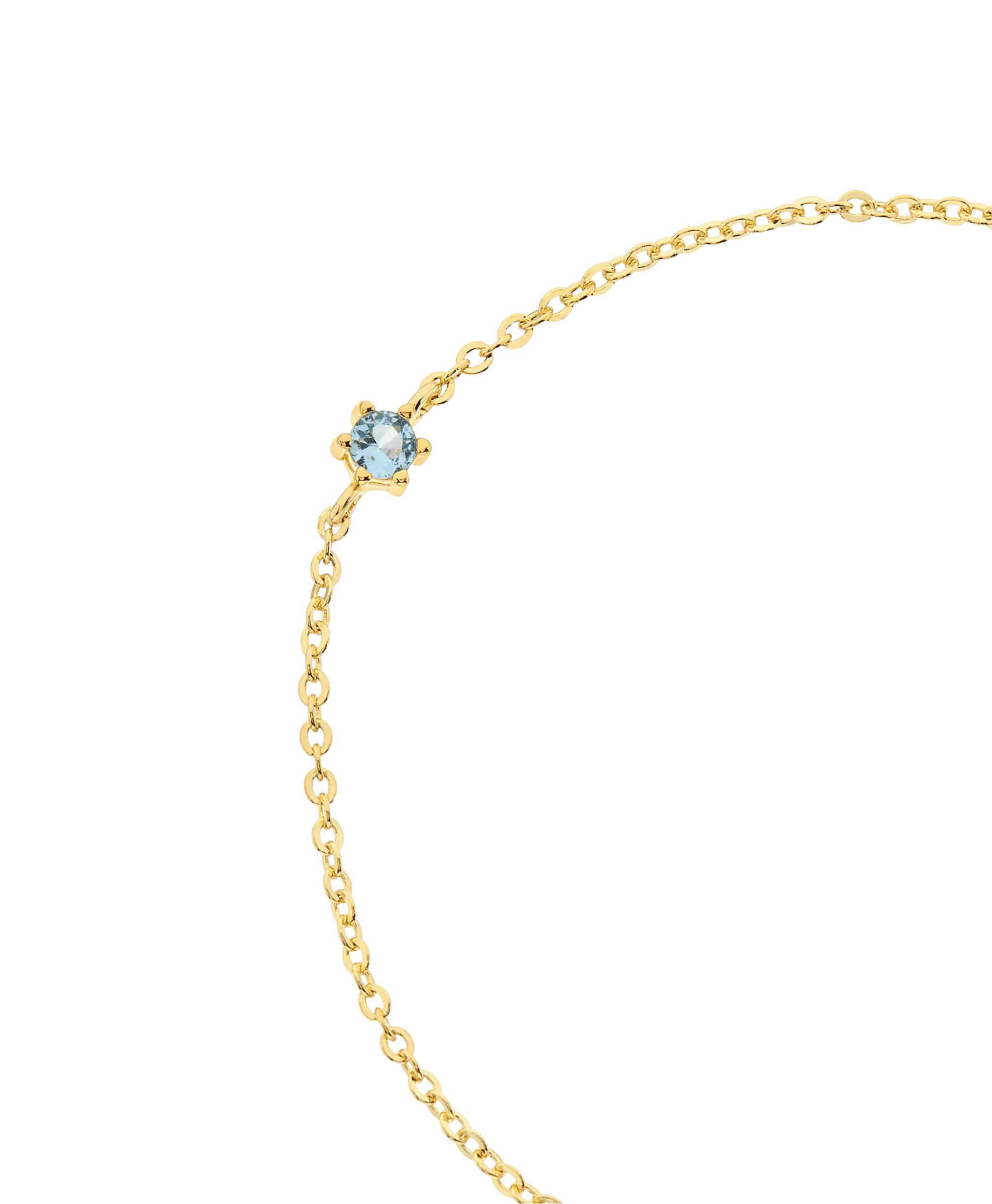 Rosa Bracelet Blue 18ct Gold Plated