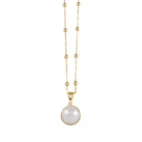 ROSARIO NECKLACE WITH PEARL