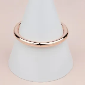 Rose Gold Solid Bangle