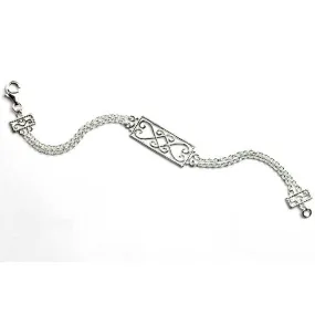 Southern Gates® Double Chain Scroll Bracelet