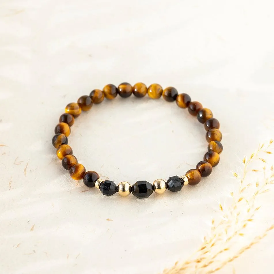 Spiritual Protection Gemstone Bracelet 6mm